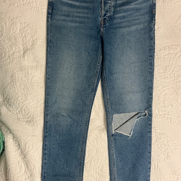 Re/Done High Rise Jeans - Size 28 - Picture 10 of 10